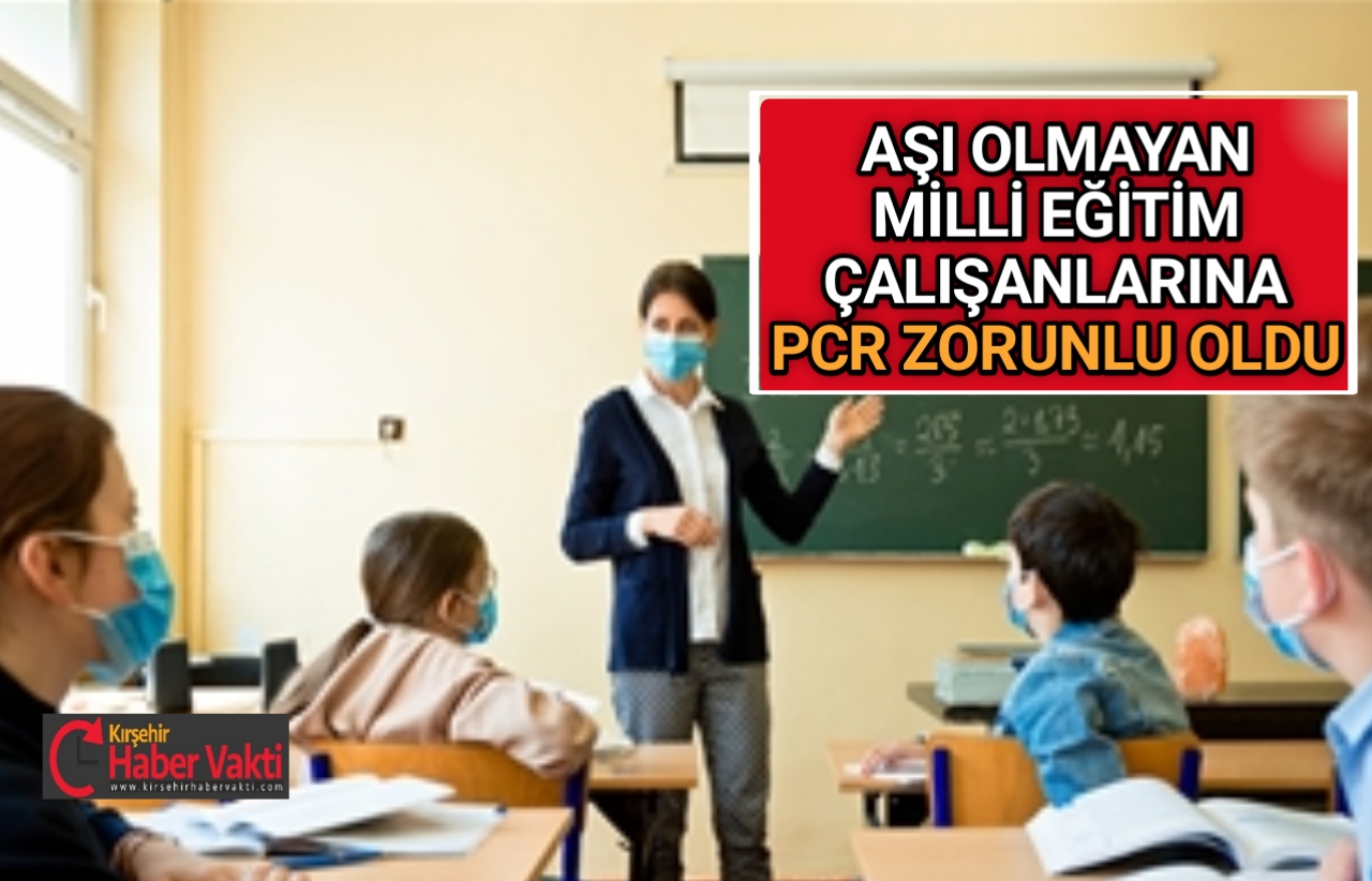 VALİLİK DUYURDU, KİMLERDEN PCR TESTİ İSTENECEK ?