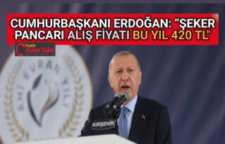 CUMHURBAŞKANI MÜJDELERİ KIRŞEHİR’DEN DUYURDU