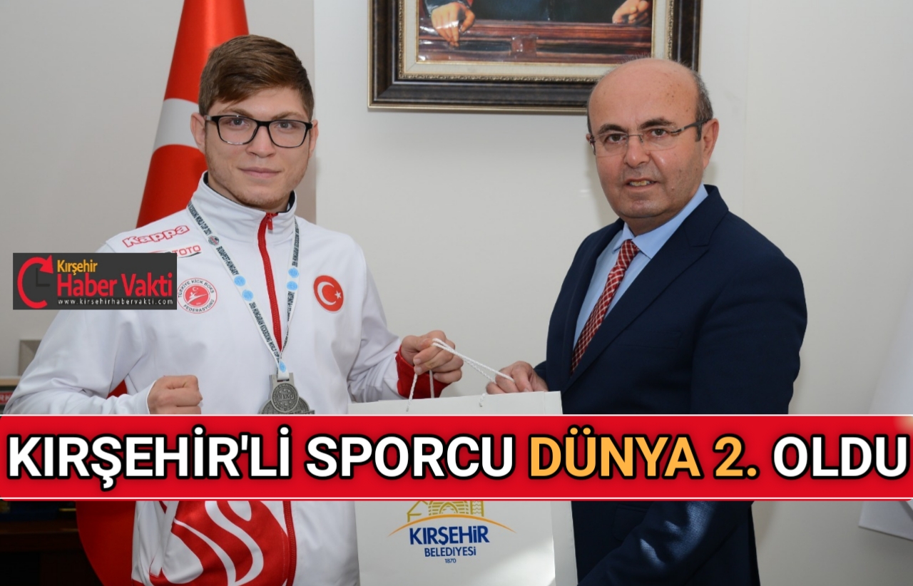 KIRŞEHİR’Lİ SPORCU DÜNYA 2. OLDU