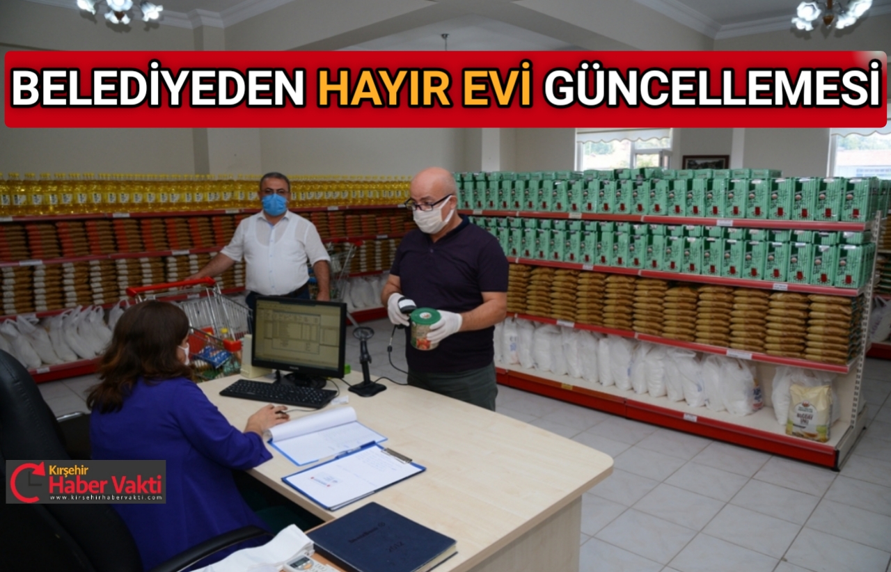Kırşehir Belediye Başkanı Selahattin Ekicioğlu, Kırşehir Belediyesi Hayır Evi hizmetinin