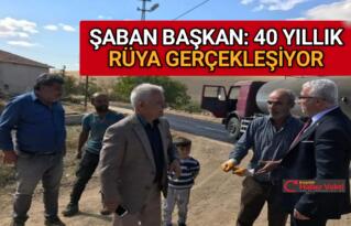 BAŞKAN ÇELİK’İN TALİMATIYLA 40 YILLIK PROJE BAŞLADI