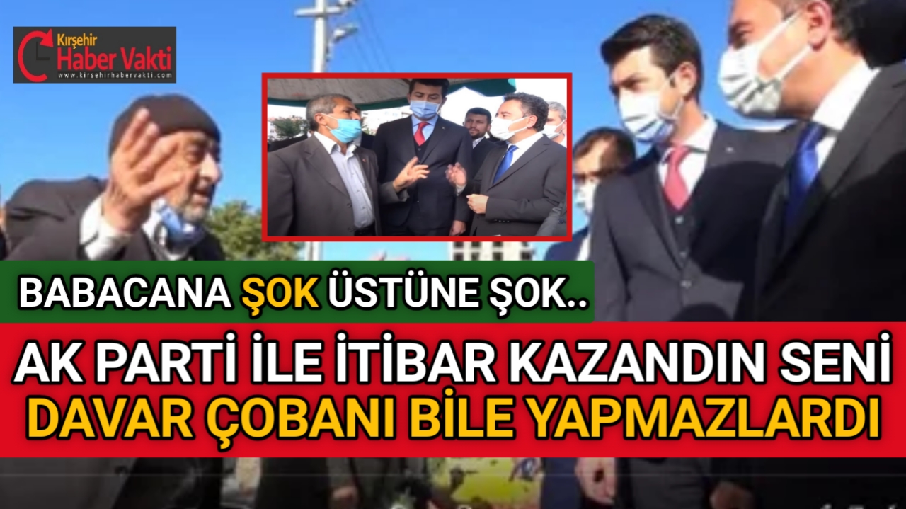 ANKARA’DA BABACAN’A ‘NANKÖRSÜN SATTIN’ DEDİLER