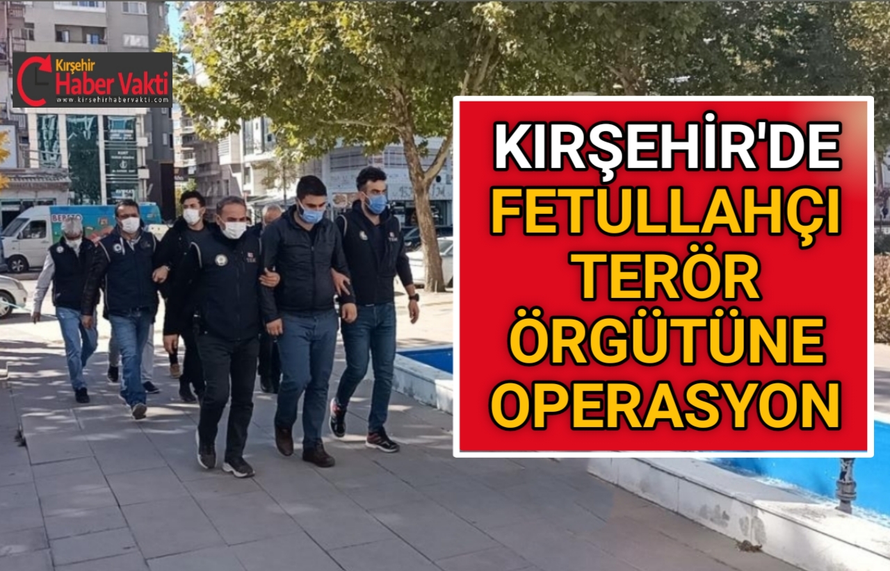 KIRŞEHİR’DE FETÖ/PDY OPERASYONU: 3 GÖZALTI