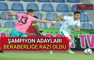 İKİ ŞAMPİYONLUK ADAYI ISPARTA’DA YENİŞEMEDİ