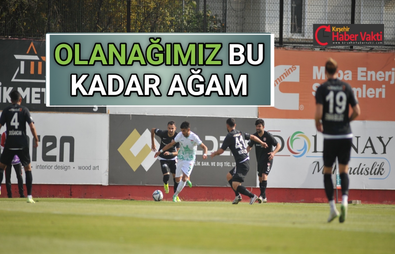 ÖNE GEÇTİĞİMİZ MAÇTA,LİDER’İ SONANDA ELİMİZDEN KAÇIRDIK