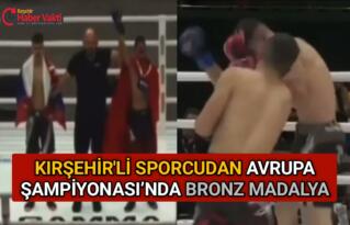 KIRŞEHİR’Lİ SPORCU GÜRCİSTAN’DA GURURLANDIRDI