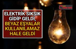 ELEKTRİK KESİNTİLERİ MAHALLELİYİ CANINDAN BEZDİRDİ