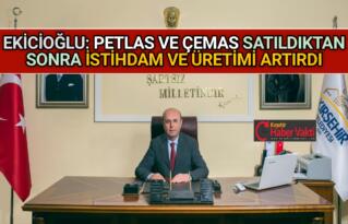ÖZELLEŞTİRMENİN ÖNEMİNİ VURGULAYAN BAŞKAN EKİCİOĞLU’NDAN ÖNEMLİ ACIKLAMALAR
