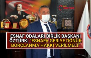 BAĞ-KUR PRİMİ BORCU OLAN ESNAF İÇİN HAK İSTEDİ