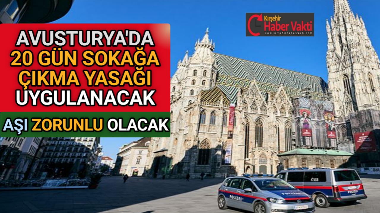 AVUSTURYA’DA KORONAVİRÜS TEKRAR HORTLADI
