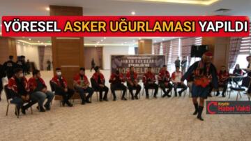 KIRŞEHİR BELEDİYESİ, YÖRESEL ASKER UĞURLAMASI YAPTI