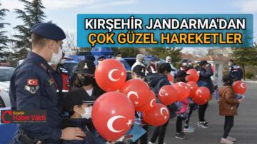KIRŞEHİR JANDARMA ÇOCUKLARIN GÜNÜ’NÜ UNUTMADI