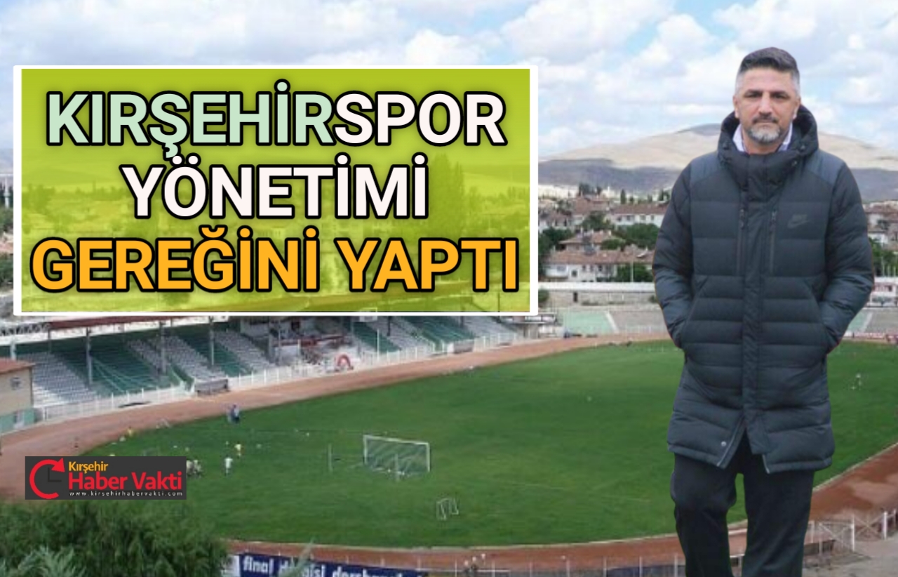 KIRŞEHİRSPOR, BAŞARISIZLIĞIN MİMARI İLE YOLLARI AYIRDI