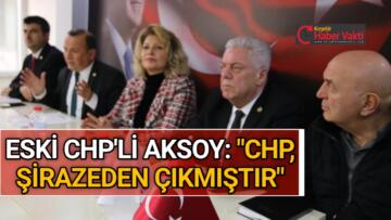 MEMLEKET PARTİLİ AKSOY: “CHP HDP İLE İŞ TUTMAKTADIR”