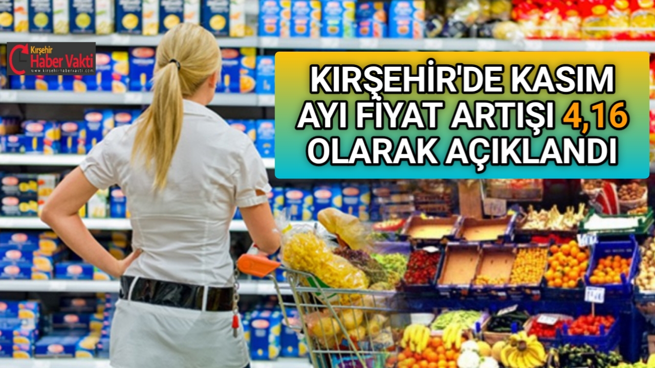 TÜİK KIRŞEHİR’DE FİYAT ARTIŞ ORANLARINI AÇIKLADI