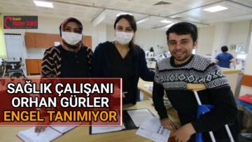 ENGELLERİ EKPSS İLE AŞTI, SAĞLIĞIN BİR NEFERİ OLDU