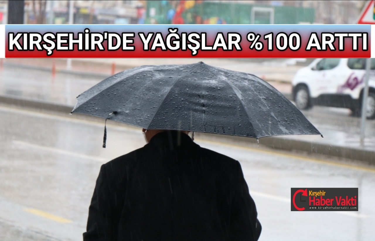 Kırşehir’ de geçtiğimiz yıl kasım ayına göre 2021 kasımında yağış