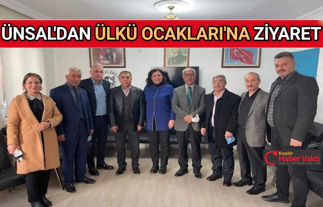 AK PARTİ İL BAŞKANI ÜNSAL’DAN ÜLKÜ OCAKLARI’NA ZİYARET