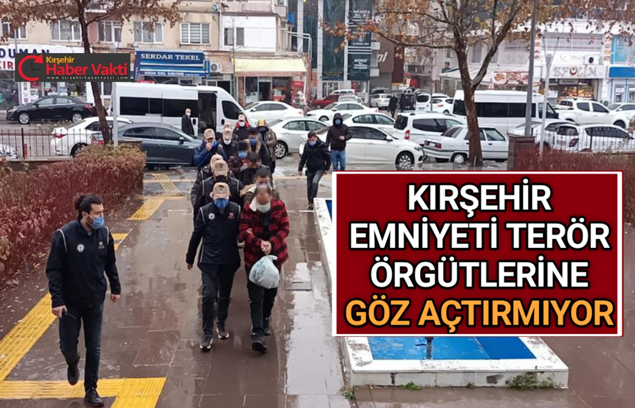 KIRŞEHİR EMNİYETİNDEN DEAŞ’ A BÜYÜK DARBE