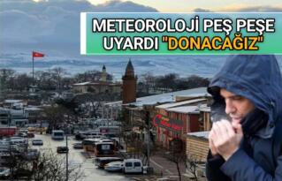KIRŞEHİR’DE KUVVETLİ BUZA VE DONA DİKKAT