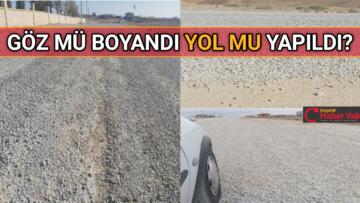 BÖYLE BİR YOL ÇALIŞMASI TÜRKİYE’NİN HİÇ BİR YERİNDE YOK