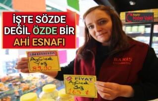 KIRŞEHİR’DE AHİ ESNAFI FİYATLARI %50 İNDİRDİ