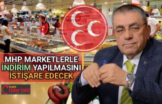 KIRŞEHİR MHP TEŞKİLATI MARKETLERDE İNDİRİMİ KONUŞACAK