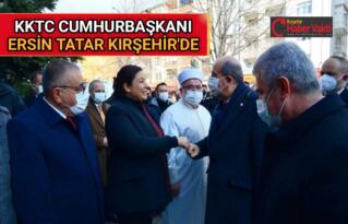 KIRŞEHİR’İ ZİYARET EDEN KKTC CUMHURBAŞKANI ERSİN TATAR’A FAHRİ DOKTORA ÜNVANI VERİLDİ