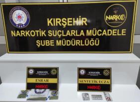 KIRŞEHİR EMNİYETİ ZEHİR TACİRLERİNE AMAN VERMİYOR
