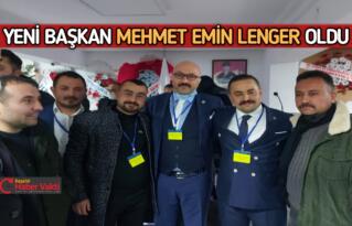 SARRAFLAR VE SAATÇİLER ODASI’NDA MEHMET EMİN LENGER DÖNEMİ