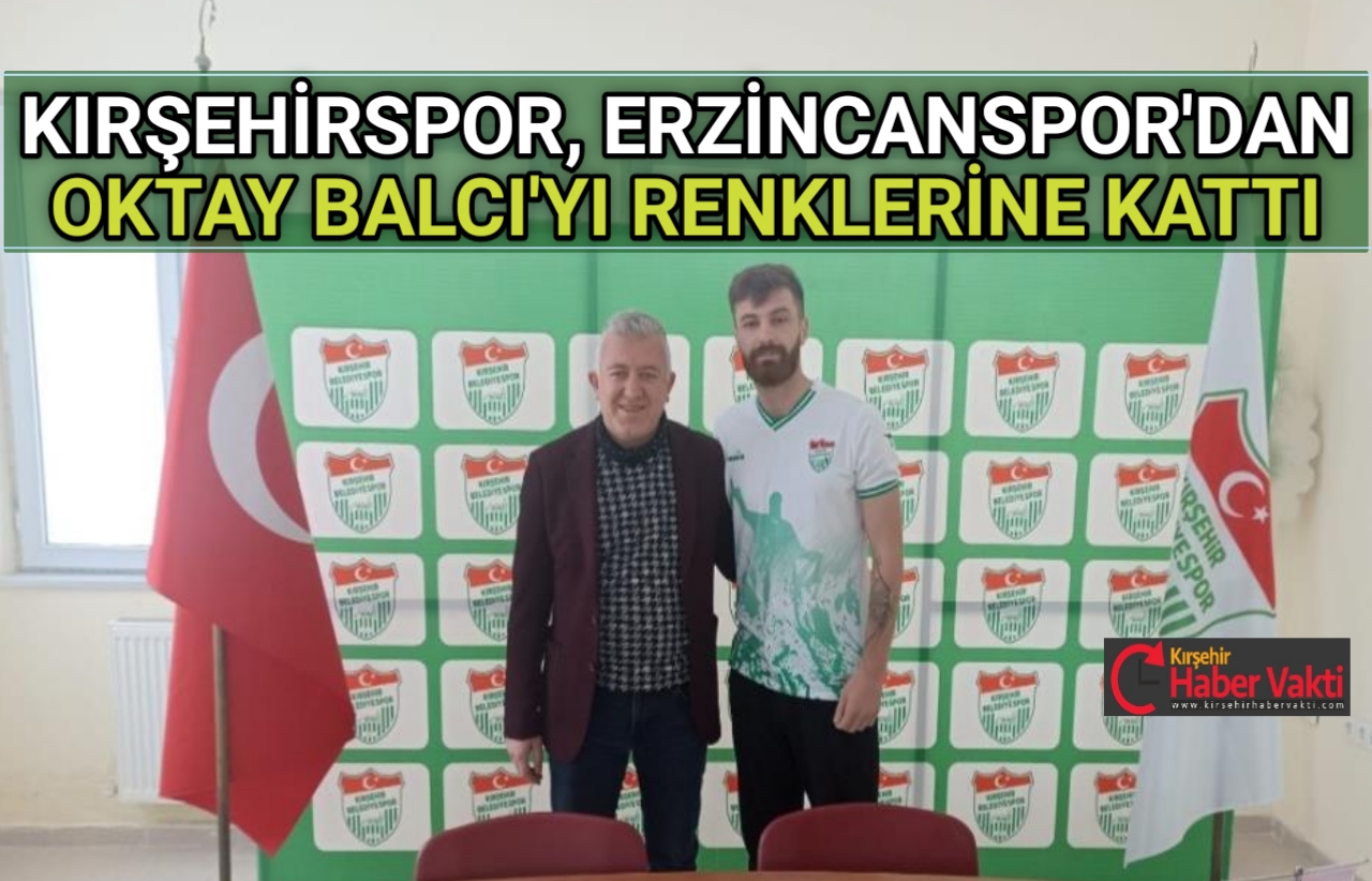 KIRŞEHİRSPOR’A ERZİNCAN’DAN SANTRFOR FUTBOLCU