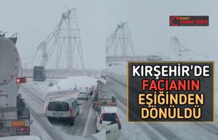 KIRŞEHİR’DE ŞİDDETLİ FIRTINA YÜKSEK GERİLİM DİREKLERİNİ DEVİRDİ