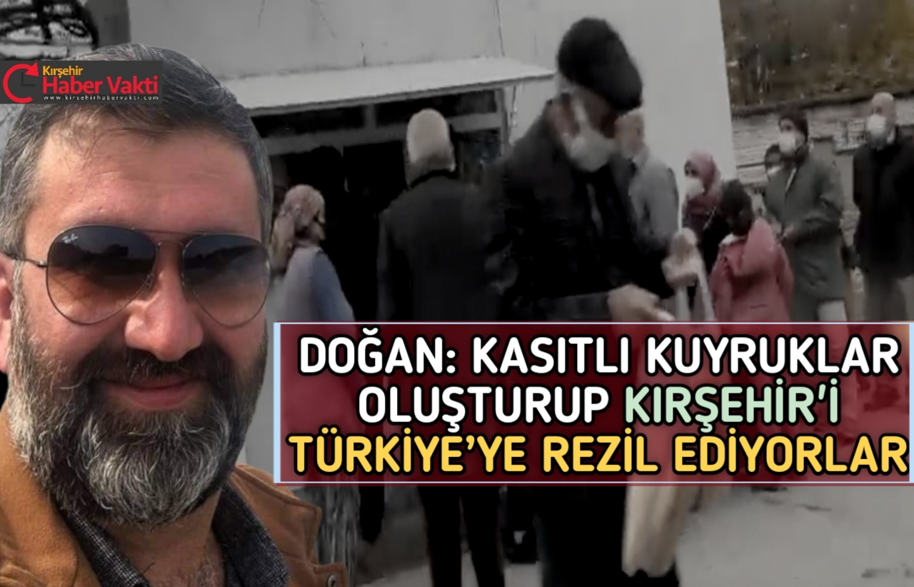 DOĞAN:”CHP’Lİ BELEDİYE KIRŞEHİR’İ REZİL EDİYOR”