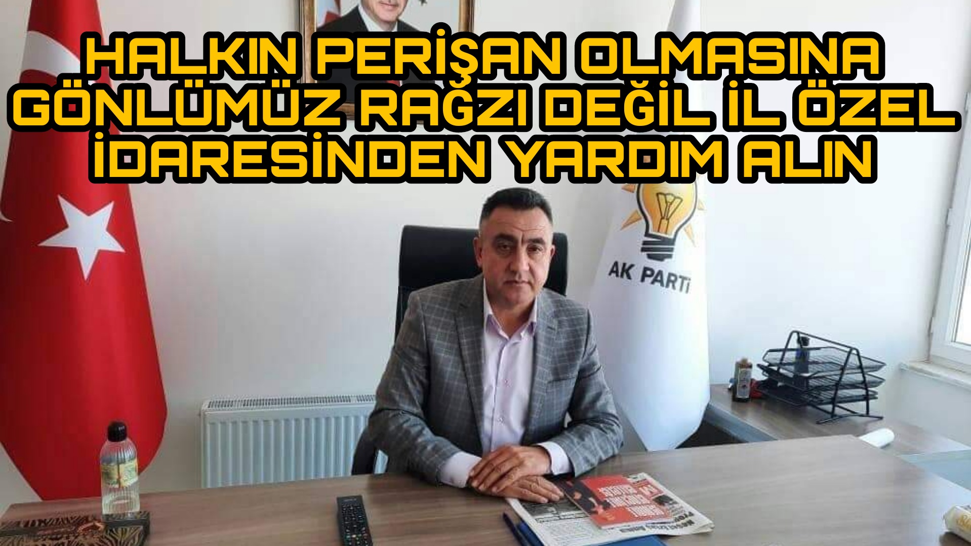 Ak Parti İl Başkan Yardımcısı Burhan Yıldız Belediye Başkanı Selahattin
