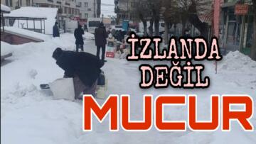 MUCUR’DA KAR’LA MÜCADELEYE TEPKİ