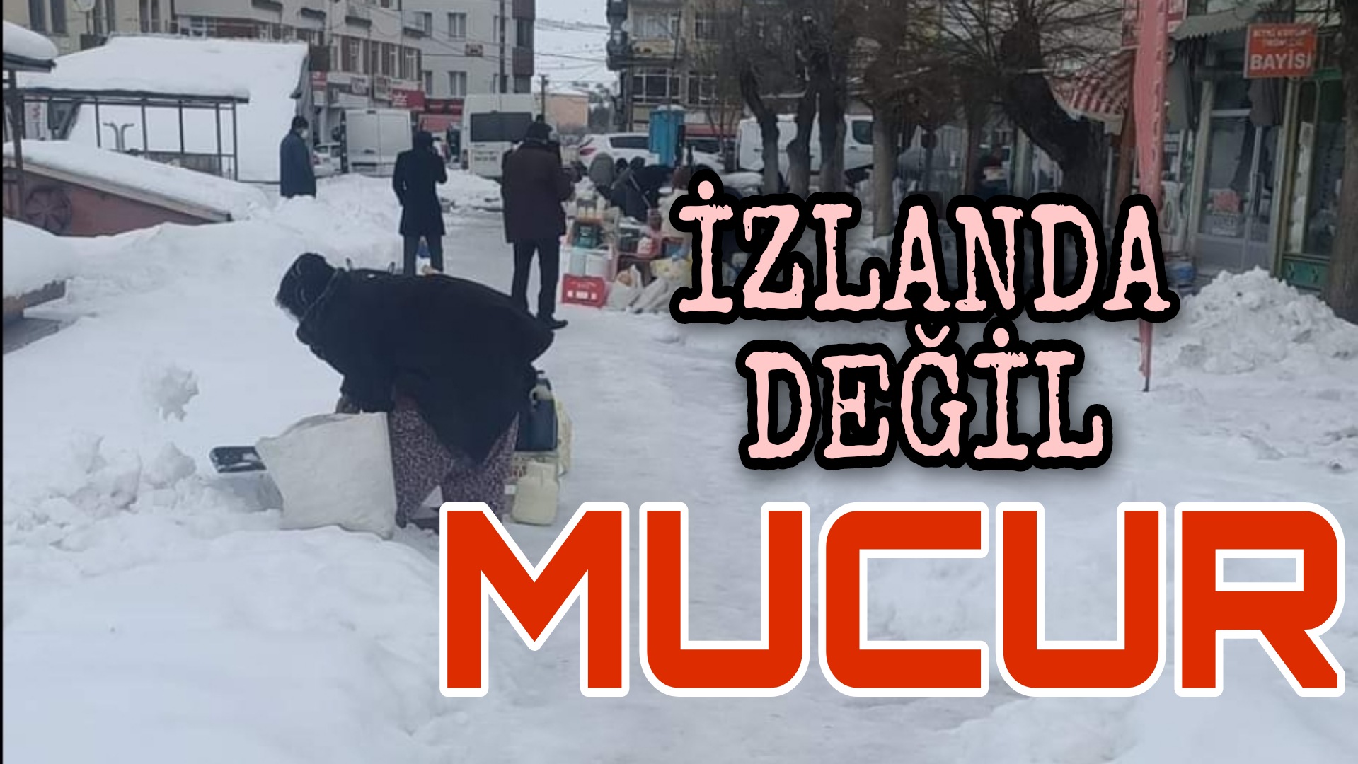MUCUR’DA KAR’LA MÜCADELEYE TEPKİ