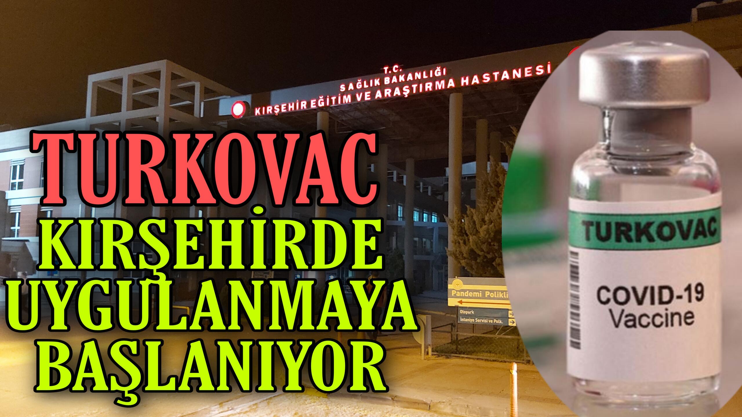 Türk Bilim insanları tarafından geliştirilen Covid-19 aşısı TURKOVAK aşılama çalışması