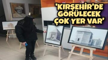 KIRŞEHİR KÜTÜPHANESİNDE SERGİ AÇILDI
