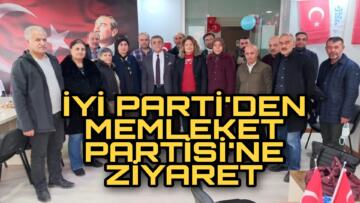 KIRŞEHİR İYİ PARTİDEN DİKKAT ÇEKEN ZİYARET