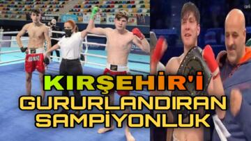 KIRŞEHİR’Lİ SEFA KÖKSAL, TÜRKİYE ŞAMPİYONU OLDU