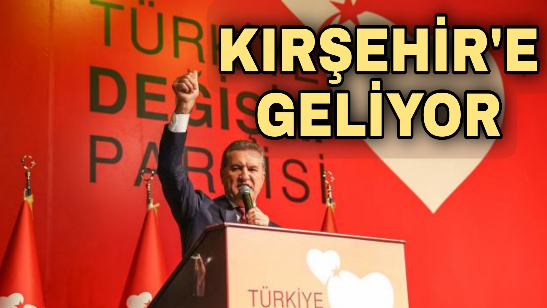 Türkiye Değişim Partisi Genel Başkanı Mustafa Sarıgül 4 Mart Cuma