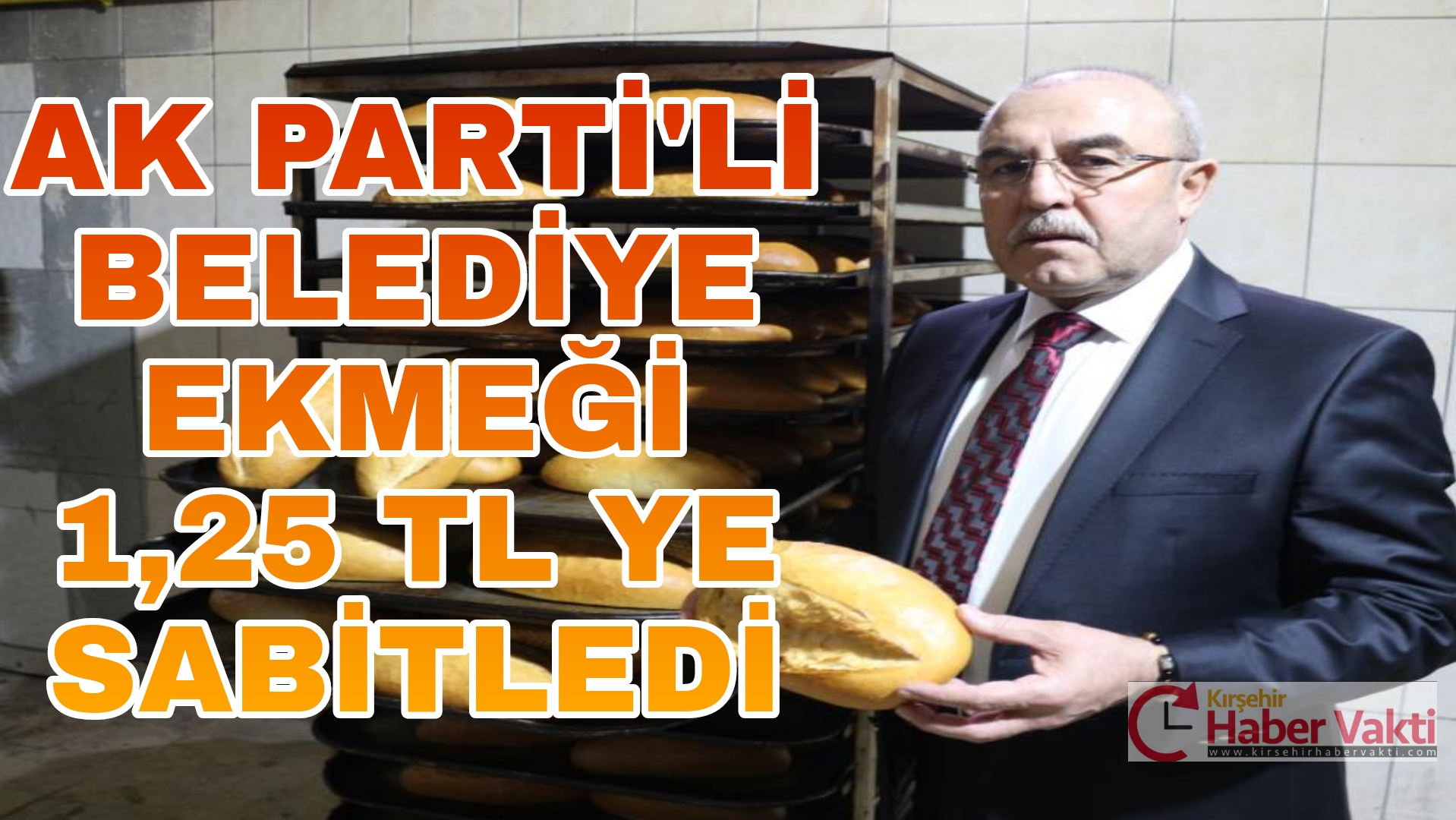 Kırşehir’in Mucur ilçesinde bulunan halk ekmek fırınında ekmek fiyatları 1