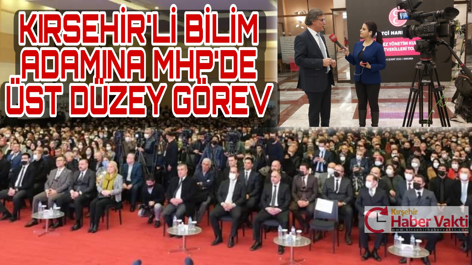 KIRŞEHİR’Lİ BİLİM İNSANI PRF. DR. CENGİZ ŞAHİN’E MHP’DE ÜST DÜZEY GÖREV