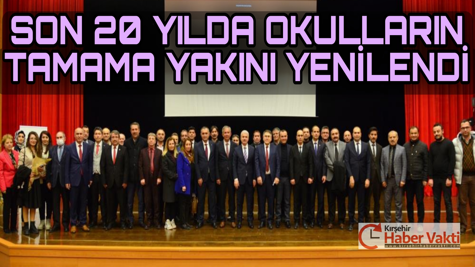 VALİ AKIN: “SON 20 YILDA OKULLARIMIZIN YÜZDE 75’İ YENİLENDİ”