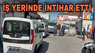 KIRŞEHİR KENT MERKEZİNDE İNTİHAR
