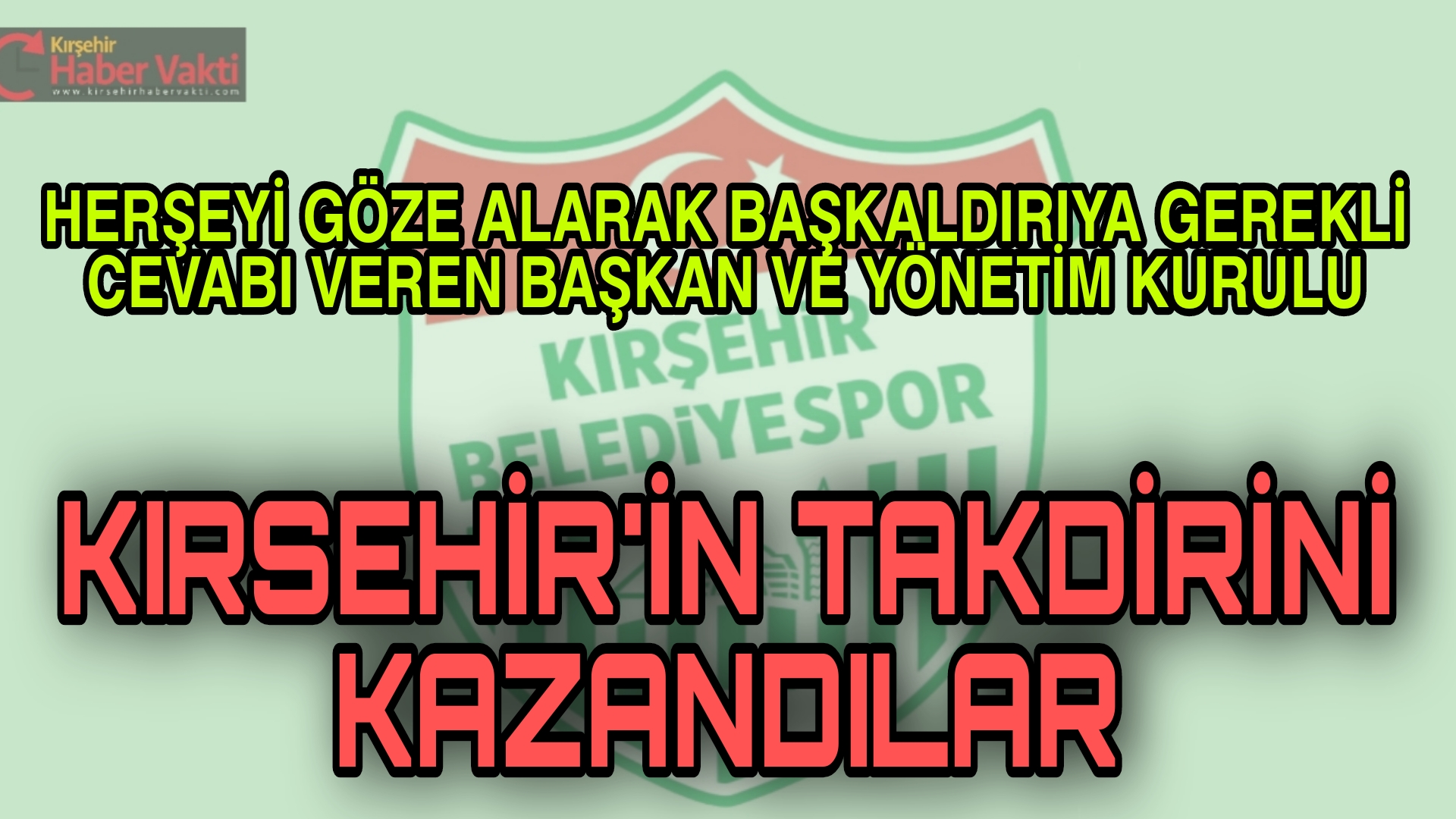 KIRŞEHİRSPOR’DA YAŞANAN KALKIŞMA CEZASINI BULDU