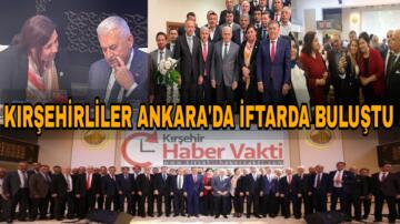 KIRŞEHİRLİ DERNEKLER FEDERASYONUNDAN İFTAR PROGRAMI
