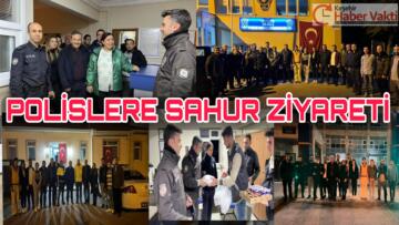 AK PARTİ HEYETİNDEN POLİS TEŞKİLATINA ZİYARET