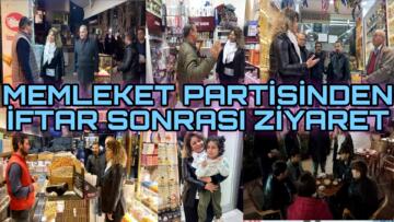MEMLEKET PARTİSİNDEN ‘RAMAZAN ZİYARETLERİ’