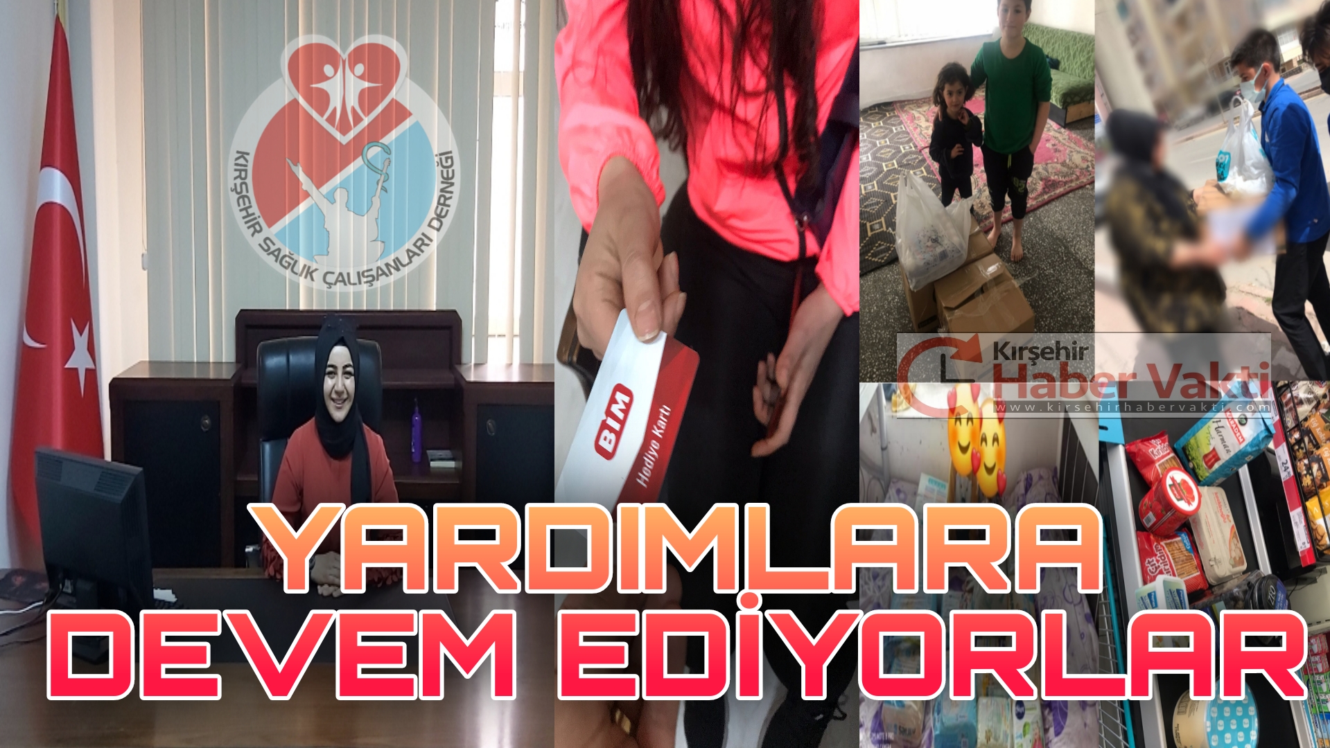 KIRŞEHİR SAĞLIK ÇALIŞANLARI DERNEĞİ’NDEN YARDIM KAMPANYASI